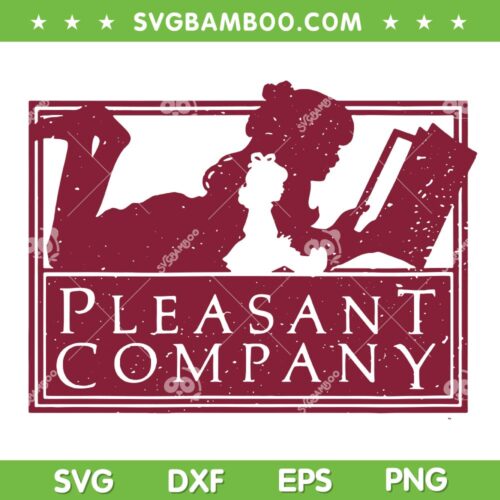 American Girl Pleasant Company SVG, American Girls Reading Books SVG PNG