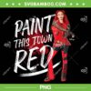 Paint This Town Red PNG, Descendants 4 The Rise Of Red PNG, Red Descendants PNG