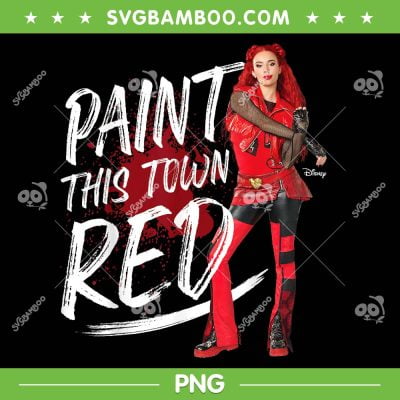 Paint This Town Red PNG, Descendants 4 The Rise Of Red PNG, Red Descendants PNG Paint This Town Red PNG, Descendants 4 The Rise Of Red PNG, Red Descendants PNG