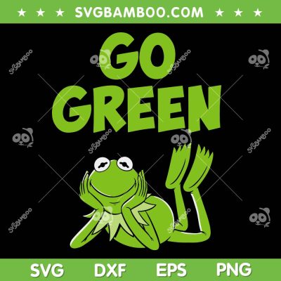 Go Green Frog SVG PNG, Frog Be Green SVG, Earth Day DXF SVG PNG EPS Go Green Frog SVG PNG, Frog Be Green SVG, Earth Day DXF SVG PNG EPS