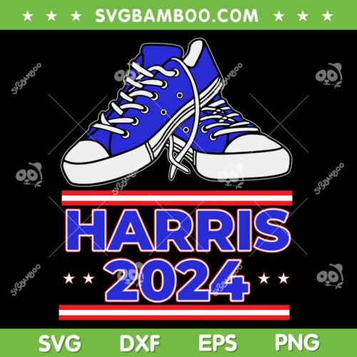 Kamala Harris Sneakers 2024 SVG, Chucks and Pearls Meme SVG PNG, Kamala President Election SVG