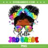 Hello 3rd Grade Black Messy Bun PNG, Kids Girls Back To School PNG, Messy Bun 3rd Grade PNG Hello 3rd Grade Black Messy Bun PNG, Kids Girls Back To School PNG, Messy Bun 3rd Grade PNG
