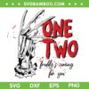 Freddy Kreger Glove SVG, One Two Freeddy's Coming For You SVG, Horror Character DXF SVG PNG EPS