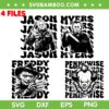 Horror Movies Characters SVG Bundle, Jason Myers Freddy Penny Wise SVG Bundle Horror Movies Characters SVG Bundle, Jason Myers Freddy Penny Wise SVG Bundle