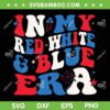 In My Red White And Blue Era SVG, Retro The Eras Tour 4th of July SVG PNG In My Red White And Blue Era SVG, Retro The Eras Tour 4th of July SVG PNG