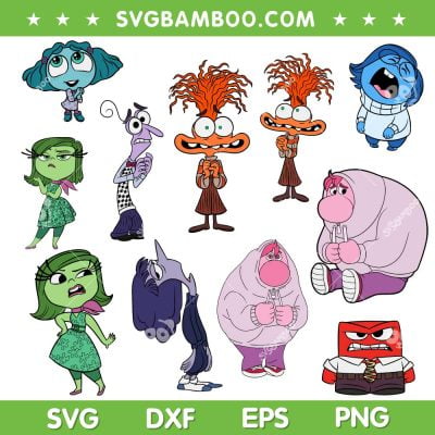 Inside Out 2 Characters SVG Bundle, Disney Pixar Inside SVG Bundle, Inside Out 2 Cartoon DXF SVG PNG EPS Inside Out 2 Characters SVG Bundle, Disney Pixar Inside SVG Bundle, Inside Out 2 Cartoon DXF SVG PNG EPS