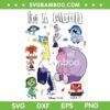 Inside Out 2 In A Mood SVG PNG, Disney Pixar Inside Out Characters SVG, Cartoon Characters DXF SVG PNG EPS
