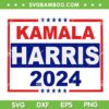 Kamala Harris 2024 SVG PNG, Kamala Presidential Election SVG