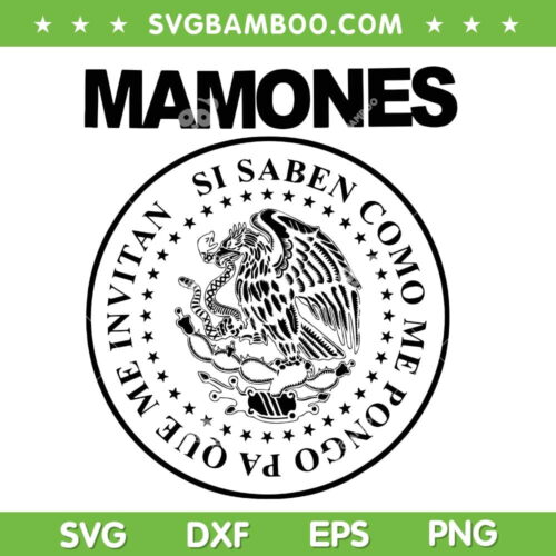 Mamones Si Saben Como Me Pongo Pa Que Me Invitan SVG, Funny Spanish SVG PNG