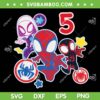 Marvel Spidey 4 Birthday Boy SVG, Spidey And His Amazing Friends 5 Year Old Birthday SVG PNG Marvel Spidey 4 Birthday Boy SVG, Spidey And His Amazing Friends 5 Year Old Birthday SVG PNG