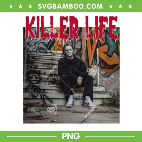 Michael Myers Thug Life PNG, Michael Myers Killer Life PNG, Horror Movie PNG