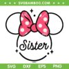 Minnie Sister SVG PNG, Disney Mouse Minnie Sister SVG, Disney Family DXF SVG PNG EPS Minnie Sister SVG PNG, Disney Mouse Minnie Sister SVG, Disney Family DXF SVG PNG EPS