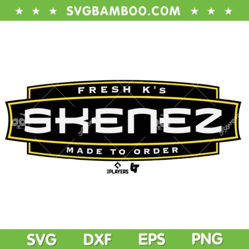 Fresh K's Made To Order SVG PNG, Paul Skenes SVG, Pittsburgh Baseball DXF SVG PNG EPS