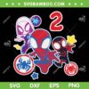 Spidey And His Amazing Friends 2 Year Old Birthday SVG, Marvel Spidey Birthday Boy SVG PNG Spidey And His Amazing Friends 2 Year Old Birthday SVG, Marvel Spidey Birthday Boy SVG PNG