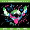 Stitch 626 Colorful SVG PNG, Disney Lilo and Stitch Figurka SVG