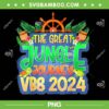 The Great Jungle Journey VBS 2024 PNG, Summer Camp PNG, Vacation Bible School PNG