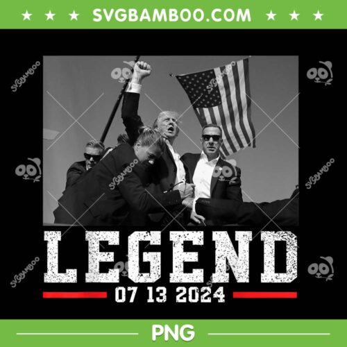 Trump 2024 Shooting President Legend PNG, Rally Trump Fight PNG, Trump Shooter Shirt PNG
