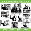 Trump Shooter SVG Bundle, Trump Fight Bundle SVG, Trump Rally SVG Bundle
