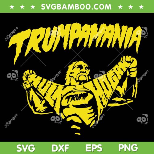 Trump Republican Convention Wrestling SVG, Trumpamania SVG PNG