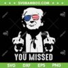 Trump You Missed SVG, Funny Donald Trump 2024 SVG PNG, Cool Trump Sunglasses DXF SVG PNG EPS Trump You Missed SVG, Funny Donald Trump 2024 SVG PNG, Cool Trump Sunglasses DXF SVG PNG EPS