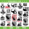 Trump Fist Bundle SVG, Trump Fight Mega Bundle SVG PNG, Donald Trump Bullet Proff SVG Bundle
