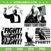 Trump Fight SVG Bundle, Donald Trump 2024 Bundle SVG, Trump Shot Bundle SVG