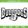 Bulldogs Mascot SVG PNG, Back To School Team Spirit SVG, Bulldogs Face DXF SVG PNG EPS Bulldogs Mascot SVG PNG, Back To School Team Spirit SVG, Bulldogs Face DXF SVG PNG EPS