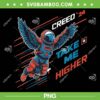 Creed '24 Take Me Higher PNG, Astronaut Flying PNG, Creed Higher PNG