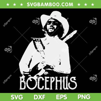 Bocephus Hank Williams Jr SVG, Bocephus Country Music Portrait SVG PNG