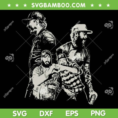 Post Malone and Morgan Wallen Pose SVG, Post Malone Heart Hand SVG PNG, I Had Some Help SVG PNG