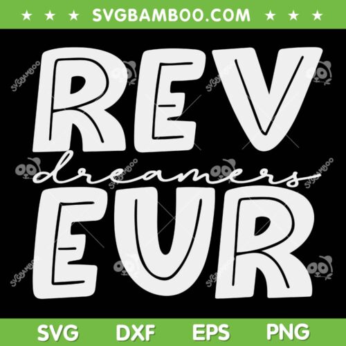 Reveur House of Dreamers SVG PNG, RCA Houses SVG, Dreamer School Spirit DXF SVG PNG EPS