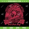 Summer Vibes Everything Comes in Waves SVG, Pink Palm Puff SVG PNG, Funny Surf Summer DXF SVG PNG EPS