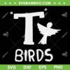 T Bird Halloween SVG PNG, Funny Costume Rocker 1950s SVG, Rock Band Halloween Costume DXF SVG PNG EPS