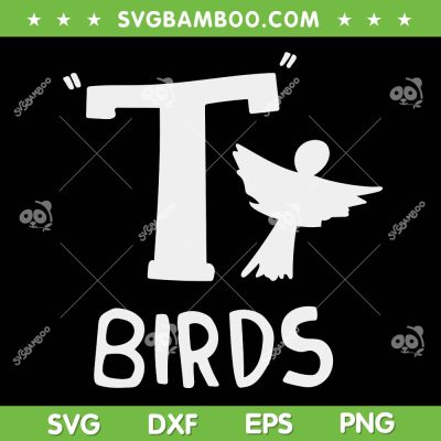 T Bird Halloween SVG PNG, Funny Costume Rocker 1950s SVG, Rock Band Halloween Costume DXF SVG PNG EPS
