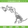 Dog Skeleton Boop SVG PNG, Dog and People Punch Hand SVG, Halloween Dog Skeleton DXF SVG PNG EPS