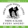 Wear Your Shoes Kamala Harris SVG PNG, Women Kamala Chucks and Pearls SVG