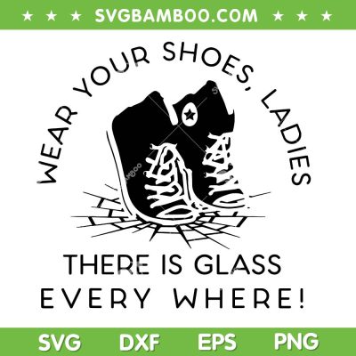 Wear Your Shoes Kamala Harris SVG PNG, Women Kamala Chucks and Pearls SVG