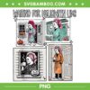 Michael Myers Waiting For Halloween PNG, Funny Myers Drink Coffe Winter PNG, Horror Movies Friends Halloween PNG