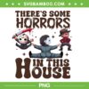There's Some Horrors in this House PNG, Funny Horror Characters Dancing PNG, Jason Myers Freddy Dance in this House PNG