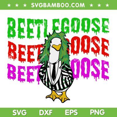Beetlegoose Apparel SVG, Funny Goose Duck Beetlejuice Costume SVG PNG Beetlegoose Apparel SVG, Funny Goose Duck Beetlejuice Costume SVG PNG
