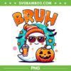 Bruh Ghost Halloween PNG, Cute Ghost Coffee Pumpkin PNG, Ghost Trick Or Treat PNG Bruh Ghost Halloween PNG, Cute Ghost Coffee Pumpkin PNG, Ghost Trick Or Treat PNG