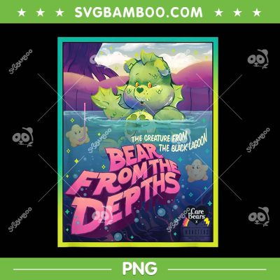 Care Bears x Universal Monsters PNG, Care Bear From The Depths PNG, Good Luck Bear Creature PNG Care Bears x Universal Monsters PNG, Care Bear From The Depths PNG, Good Luck Bear Creature PNG
