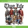 Horror Characters Thug Life Halloween PNG, Chicano Horror Thug Life PNG, Horror Movie Killer PNG