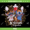Disney Stitch Chucky Pennywise PNG, Stitch Halloween Nightmare On The Main Street PNG