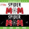 Spider Mom SVG PNG, Family Spider Mom Birthday Theme SVG