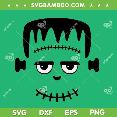 Frankenstein Monster Big Face SVG PNG, Halloween Frankenstein Costume SVG Frankenstein Monster Big Face SVG PNG, Halloween Frankenstein Costume SVG
