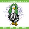 Funny Goose Beetlejuice SVG, Goose Goose Duck Horror Movie Characters SVG PNG