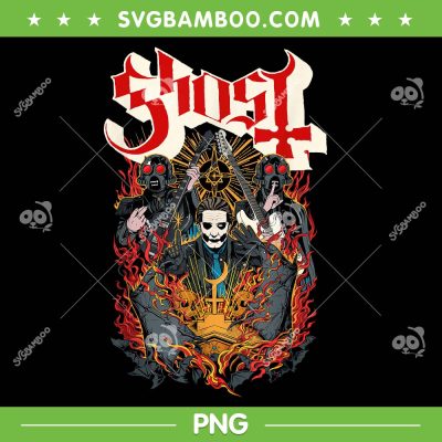 Ghost Secret Of The Muse PNG, Ghost Band 2024 Tour PNG