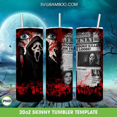 Ghostface Scary Movie Tumbler Wrap Template PNG, Funny Ghostface Starbucks Tumbler Template PNG Ghostface Scary Movie Tumbler Wrap Template PNG, Funny Ghostface Starbucks Tumbler Template PNG
