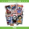 Stitch Horror Characters Tarot Card PNG, Stitch Chibi Halloween PNG, Disney Stitch and Lilo Horror Card PNG